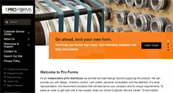 Desktop Screenshot of proformsusa.com